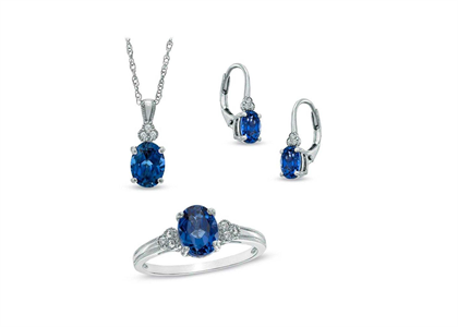 Silver Plated | Gemstone Pendant Sets